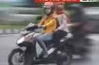 女性跨坐摩托诱发犯罪?