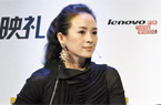 章子怡被问恋情黑脸