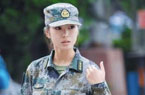 最美女教官神似章子怡走红