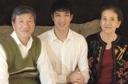 王力宏网晒全家福