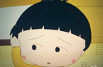 小丸子新发型萌感十足