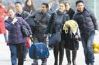 农民工洒泪告别2013年