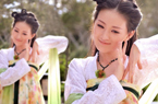 萌妹子舞出汉服古风