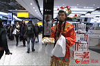 伦敦机场打出中国牌