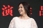 章子怡穿“婚纱”现身