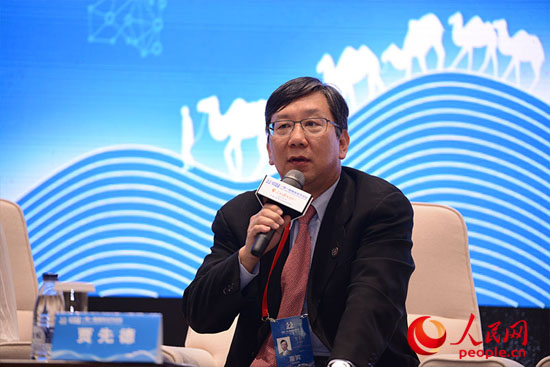 康师傅中国区董事长贾先德。摄影 张启川