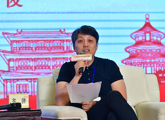 中青在線副總經理 齊濟。攝影/人民網 於凱