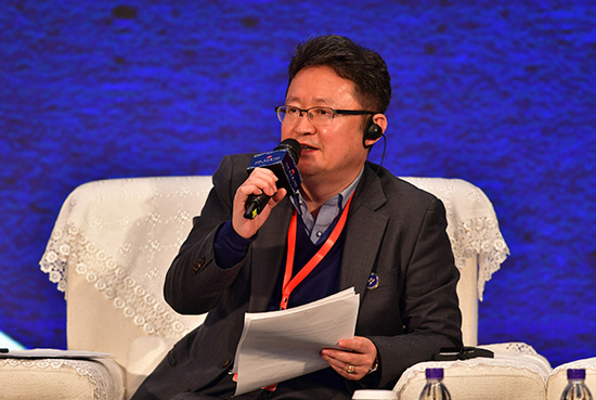 韓國聯合通訊社副總編輯鄭在溶。攝影/於凱