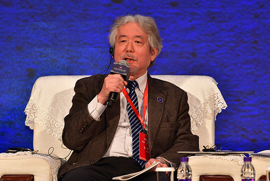 日本共同社論說委員森保裕。攝影/於凱
