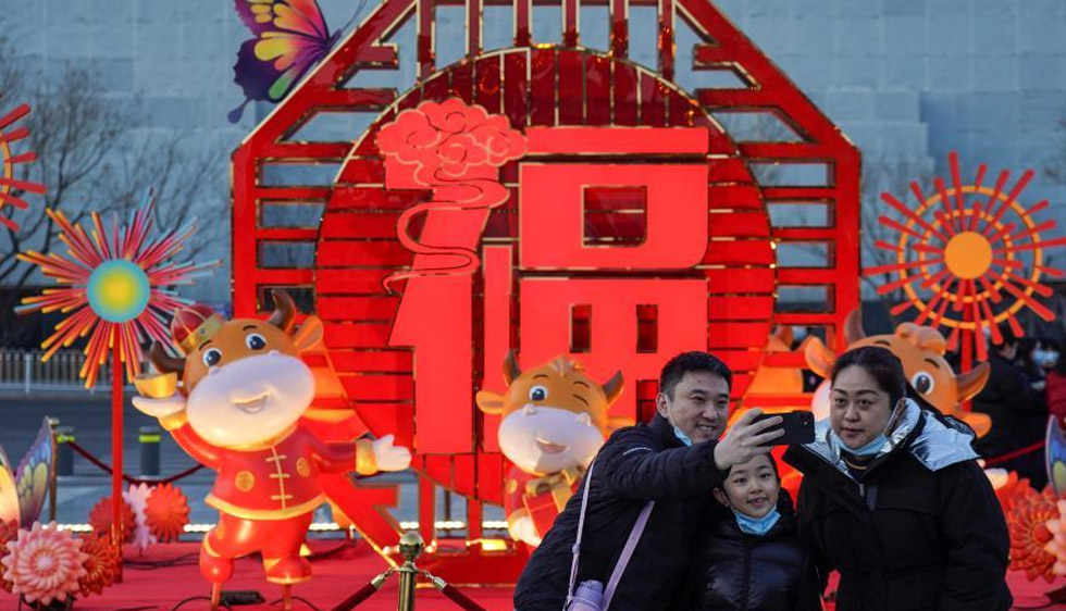 北京：2021年春節景觀布置全部到位