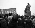胡耀邦铜像浙江揭幕